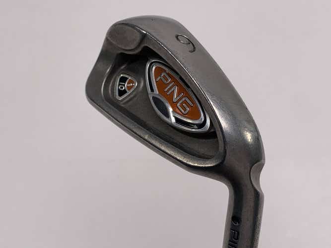 Ping i10 Single 6 Iron Black Dot AWT Regular Steel Mens RH