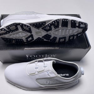 FootJoy Superlites XP BOA Golf Shoes White Men's SZ 9.5 (58091)