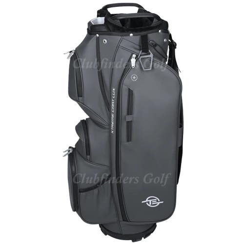 NEW Tour Edge Xtreme Lux Grey 5-Way Golf Cart Bag w/ Raincover