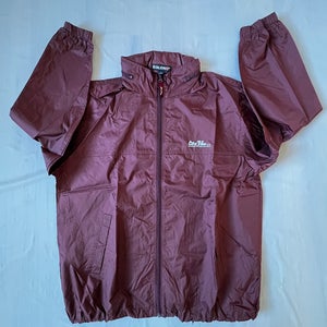Baleno Windbreaker Nylon Jacket Size M Lightweight packable hood thermal lining