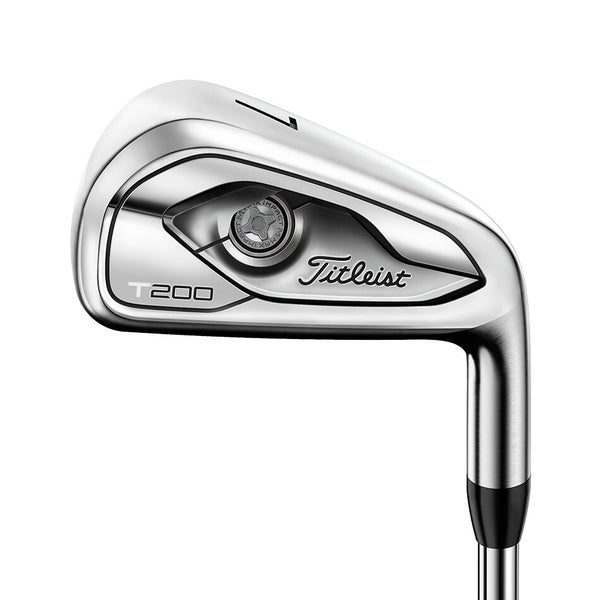 TITLEIST T200 IRON SETS 4-PW STEEL S300 (STIFF) STANDARD TRUE TEMPER AMT BLACK STEEL