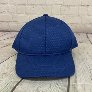 OC Sports Youth Unisex Blank Mesh Royal Blue Strapback Cap Hat OSFM