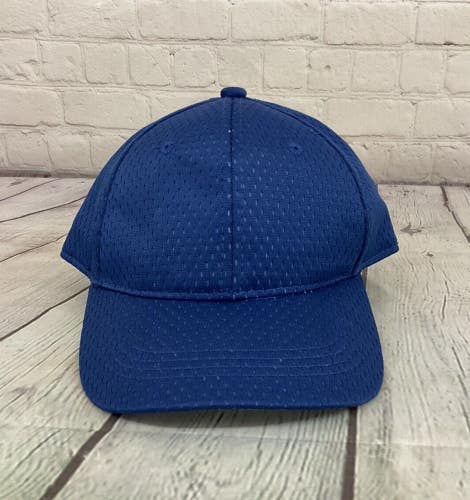 OC Sports Youth Unisex Blank Mesh Royal Blue Strapback Cap Hat OSFM
