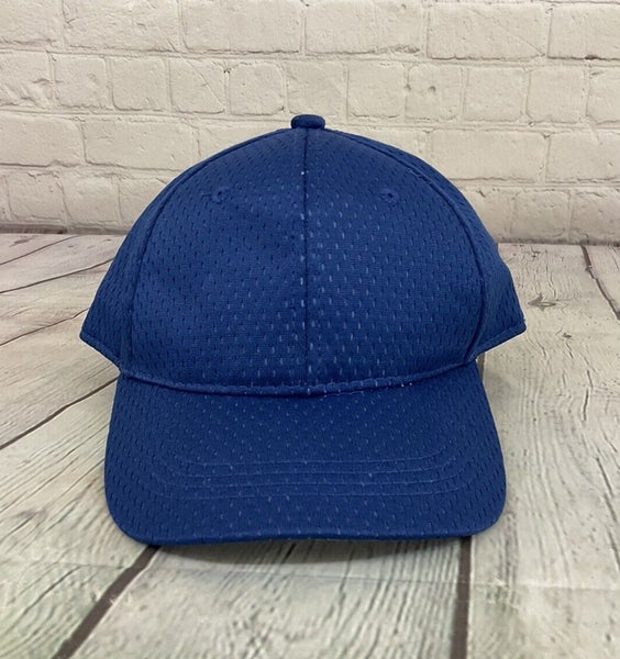 OC Sports Youth Unisex Blank Mesh Royal Blue Strapback Cap Hat OSFM