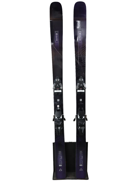 NEW 2023 Salomon Stance 88 Skis 168cm w/ Atomic Strive 14 GW Bindings