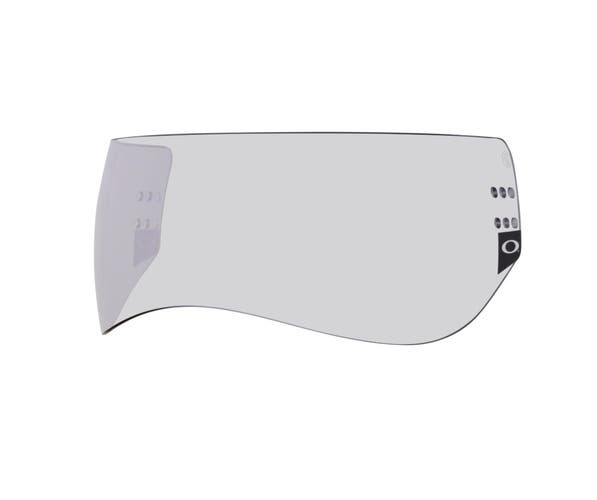 Used Oakley Tinted Grey Certified Hockey Visor Aviator Shield