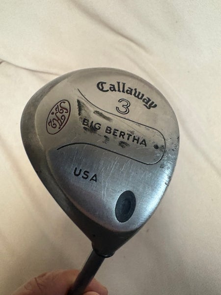 Men's Callaway Big Bertha Right Handed Fairway Wood Regular Flex 3 Wood (Used)
