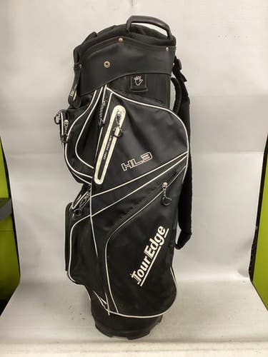 Used Tour Edge HL3 Mens Cart Bag Black 11851-S000041087