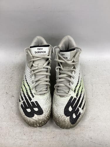 Used New Balance RUSH LAX Cleats Womens White Senior 6 11851-S000041080