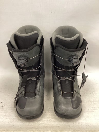 Used K2 RAIDER Mens Snowboard Boots Black Senior 8.5 11851-S000041058