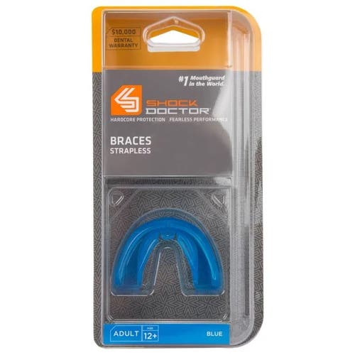 Shock Doctor Mouthguard (New) braces strapless youth and adult