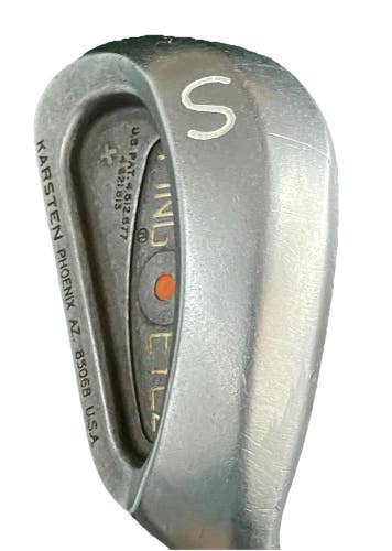 Ping Eye2 Sand Wedge Green Dot RH Men's ZZ Lite Stiff Steel 35" Karsten DylaGrip