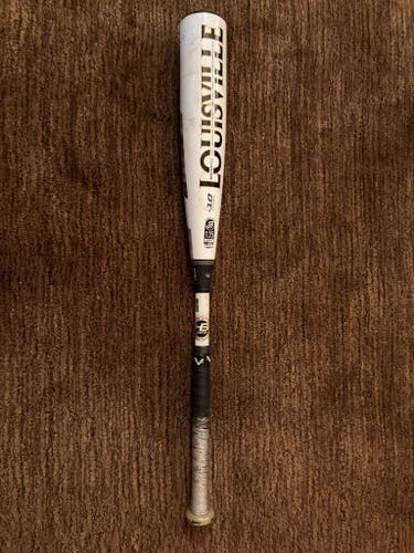 2024 Louisville Slugger Meta USSSA Bat (-10) 19 oz 29" (Used) - Limited Release White