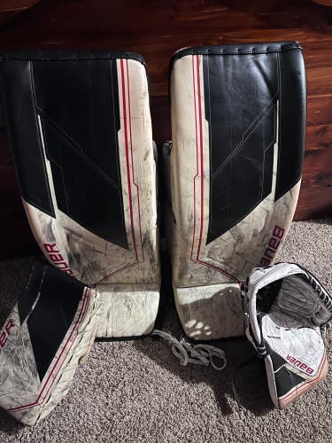 34" Bauer Hyperlite 2 Regular Goalie Full Set (Used)