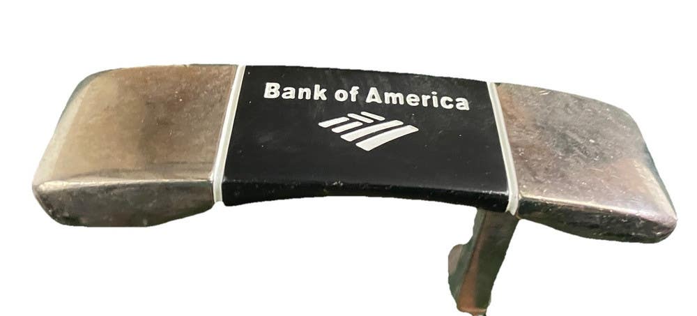 Strata Golf Bank Of America Blade Putter RH Steel Shaft 35" Good Soft Wrap Grip
