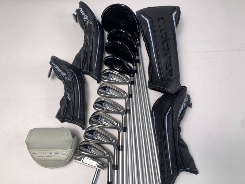 Cobra Air X Womens 2023 Club Set Driver 3W 5W 5H 6-PW SW Putter Ladies RH HC