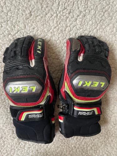 Black Kids Unisex Leki Gloves (Used)