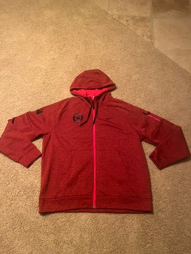 Team Issued Ohio State Red Men's XL Nike Sweatshirt