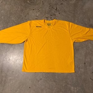 Yellow XXL Adult Unisex Bauer Jersey (Used)