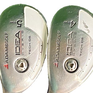 Adams Idea Women's Tech OS Ti Hybrid Set 4h,5h LH 50g Ladies Graphite New Grips