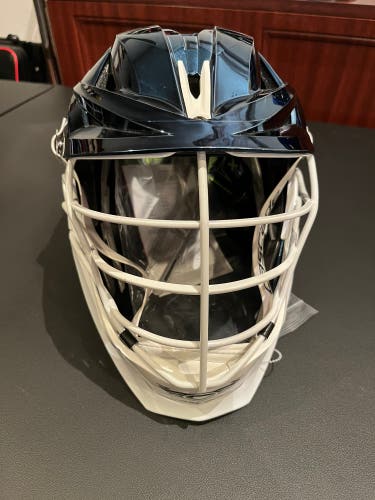 Cascade XRS Pro Blue Chrome Helmet (New)