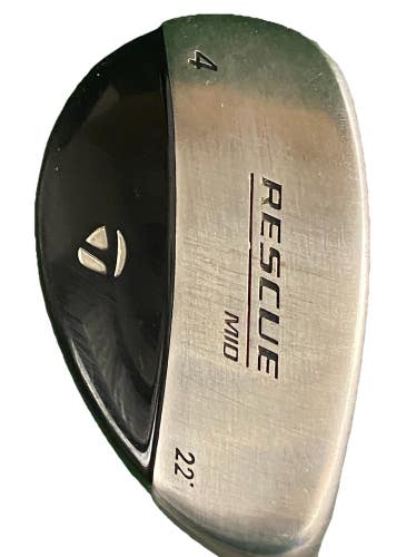 TaylorMade Rescue Mid 4 Hybrid 22* RH Ultralite Senior Graphite 39.25" New Grip