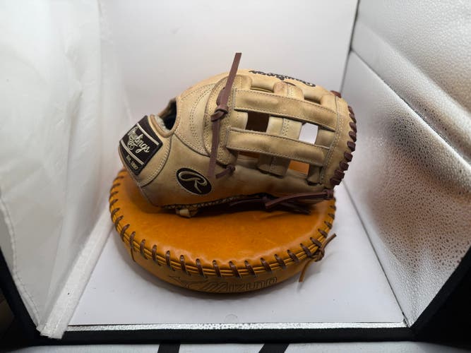 Outfield RH Rawlings Pro Preferred Baseball Glove 12.75" (Used)