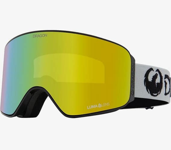 NEW DRAGON NFX MAG OTG Goggle classic grey Gold ion lens + bonus Lumalens Amber!
