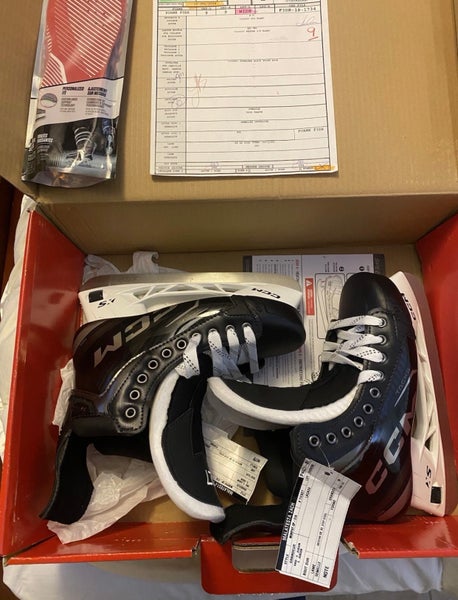 2024 CCM Tacks XF Pro Hockey Skates Wide Width Pro Stock 9 (New)