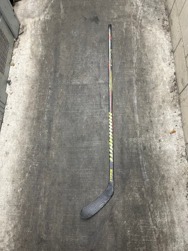 Broken Senior Warrior Alpha Force Pro Right Handed Hockey Stick W28 75 Flex (Used)