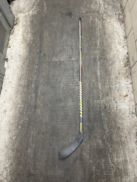 Broken Senior Warrior Alpha Force Pro Right Handed Hockey Stick W28 75 Flex (Used)