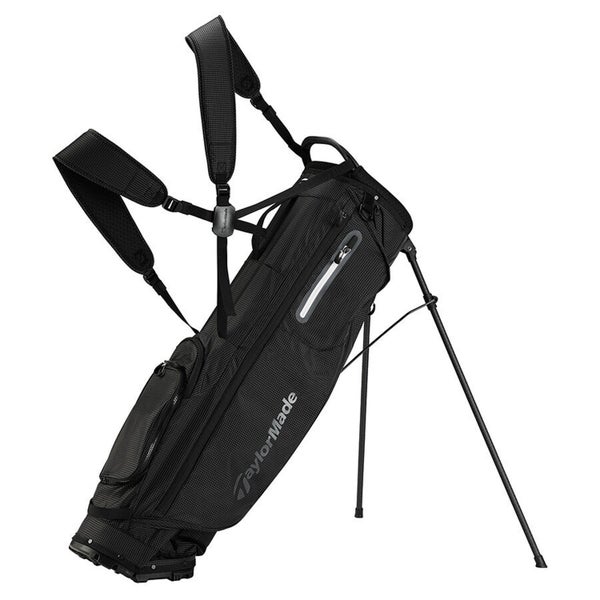 NEW TaylorMade Flextech Super Lite Black 4 Way Stand/Carry Golf Bag