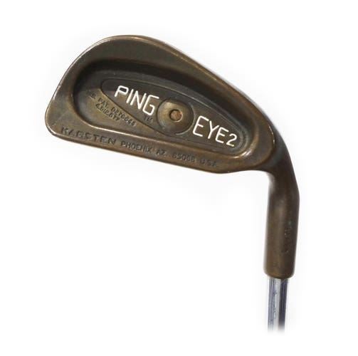 Ping Eye 2 Beryllium Copper BeCu Orange Dot Single 4 Iron Steel Stiff Flex