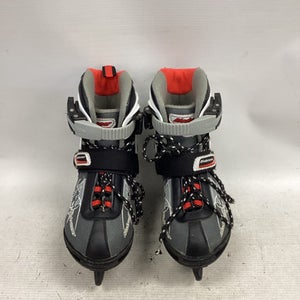 Used Bladerunner ADJ 1-4 Boys Softboot Skate Black Adjustable 11851-S000041039