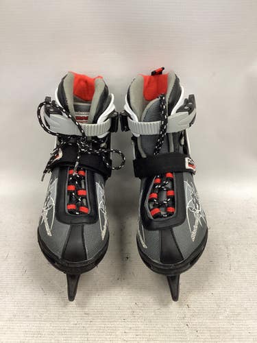 Used Bladerunner ADJ 1-4 Boys Softboot Skate Black Adjustable 11851-S000041037