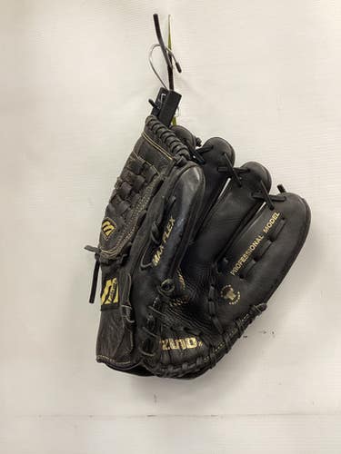 Used Mizuno FRANCHISE BB/SB Glove RH Throw Black 12" 11851-S000036060