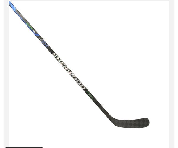 Intermediate Sher-Wood CODE Encrypt Pro Left Hand Hockey Stick P92 55 Flex Pro Stock (New)