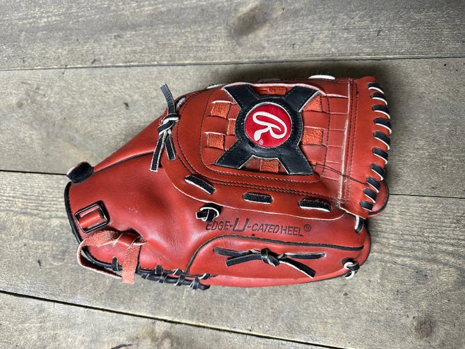 Rawlings RMP30 13” Fastback Model Glove Right Hand Throw Red Brown Adult