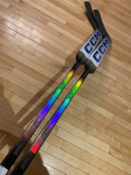2 Pack New CCM XF Pro Goalie Stick 25.5" Pro Stock