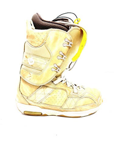 Used Burton HAIL Mens Snowboard Boots Brown Senior 11 11860-S000301900