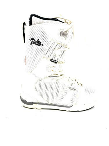 Used Ride DONNA Womens Snowboard Boots White Senior 8 11860-C000301879