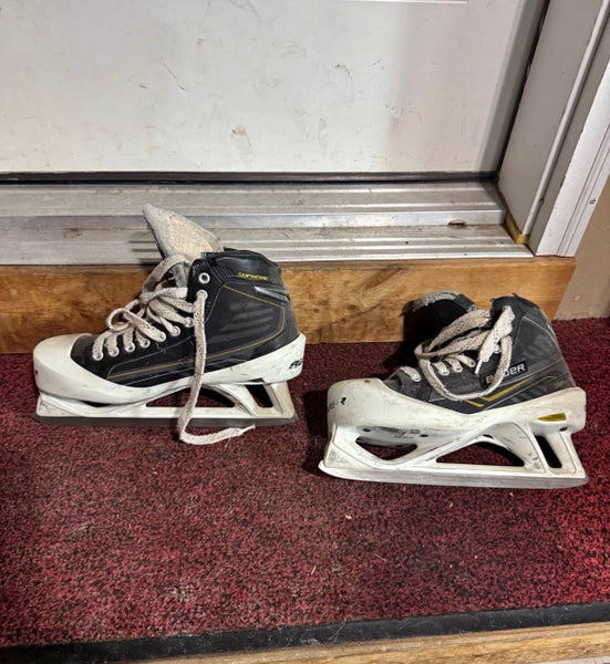 2015 Bauer Supreme Hockey Goalie Skates Regular Width 10.5 (Used)