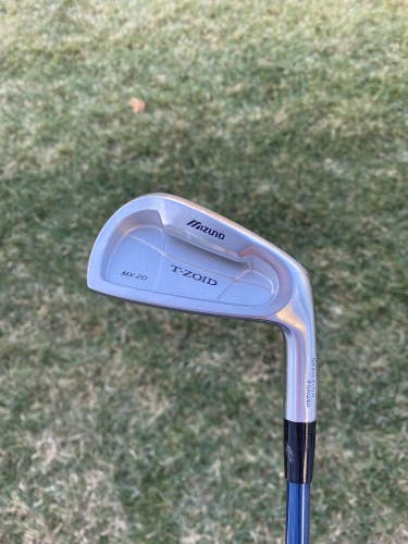 Mizuno T-Zoid MX-20 6-Iron Exsar Blue Regular Flex 37.75 NICE