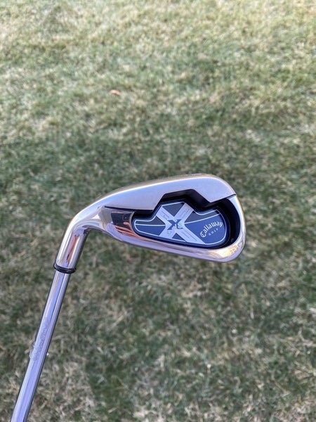 Callaway X-18 6-Iron Factory Model Regular Flex Lefty 37.5 NICE
