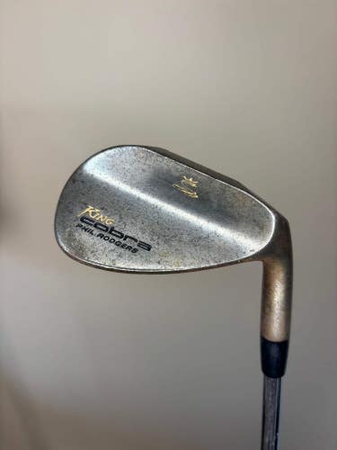 Cobra Phil Rodgers Raw Gap Wedge 53 Steel Shaft Regular Flex 35.5 NICE