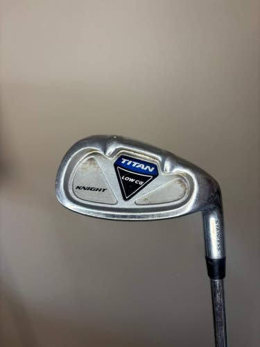 Knight Titan Low CG Pitching Wedge Steel Shaft Regular Flex 35.75