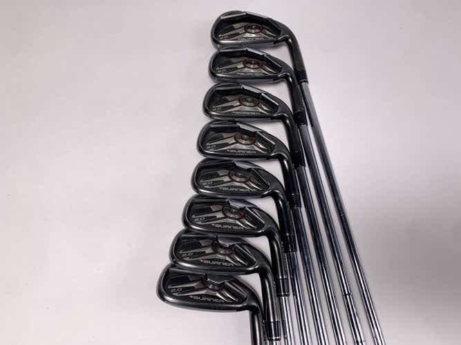 TaylorMade Burner 2.0 Iron Set 4-PW+GW Burner 2.0 85g Regular Steel Mens RH