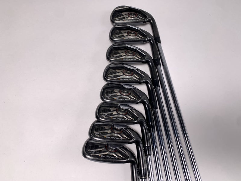 TaylorMade Burner 2.0 Iron Set 4-PW+GW Burner 2.0 85g Regular Steel Mens RH
