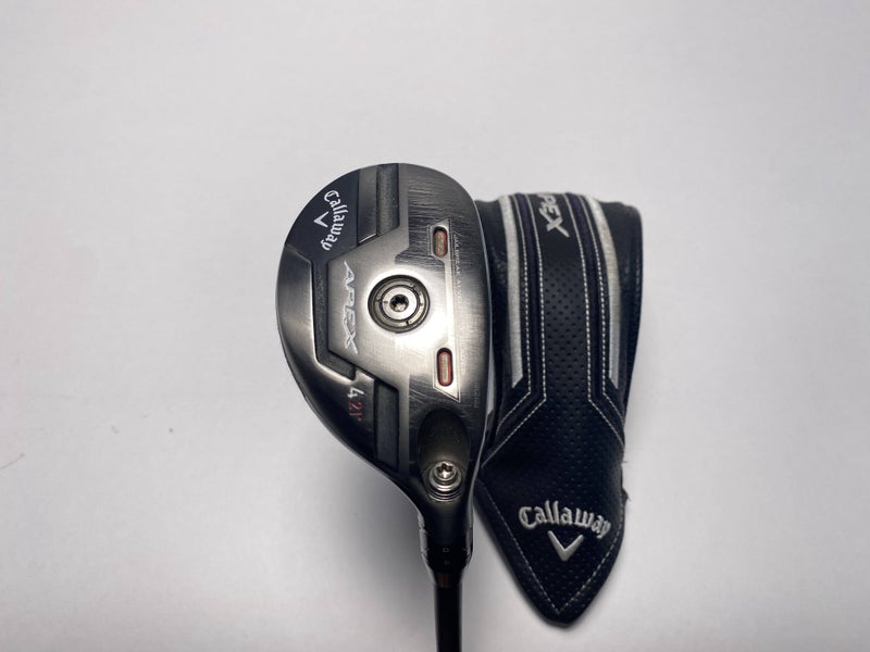 Callaway Apex 21 4 Hybrid 21* Project X HZRDUS Smoke 6.0 80g Stiff Mens RH