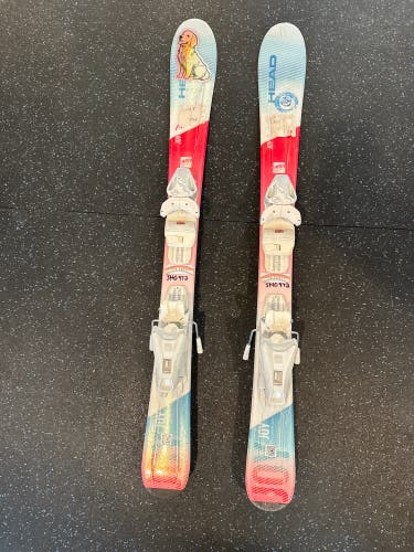 Kid's HEAD Joy 97 cm Skis With Bindings (Used)